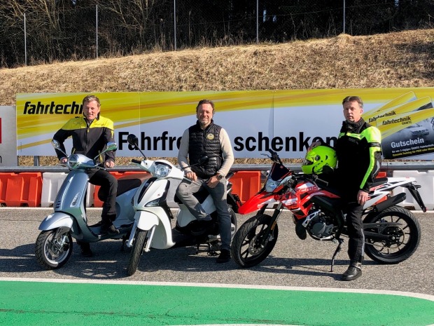 Experten für Sicherheit auf zwei Rädern | Credit: ÖAMTC Fahrtechnik