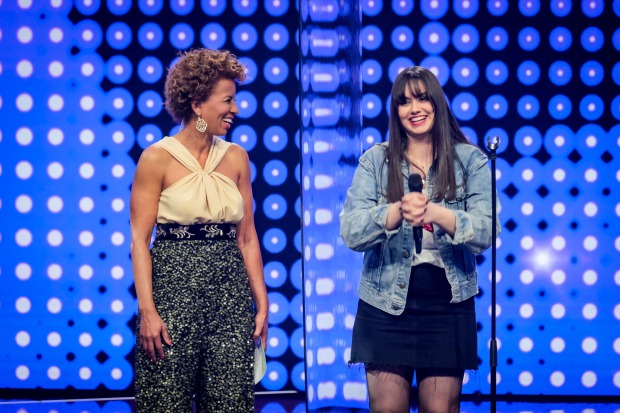 Teodora Spirić auf der Starmania Bühne