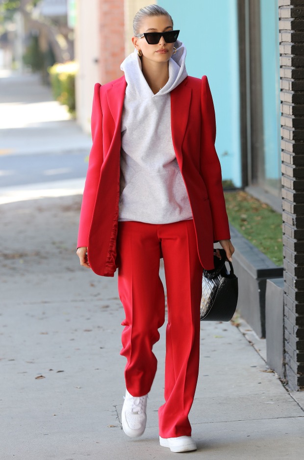 Hailey Bieber in Beverly Hills