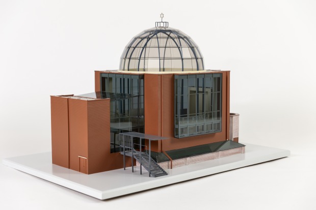 Modell der Grazer Synagoge