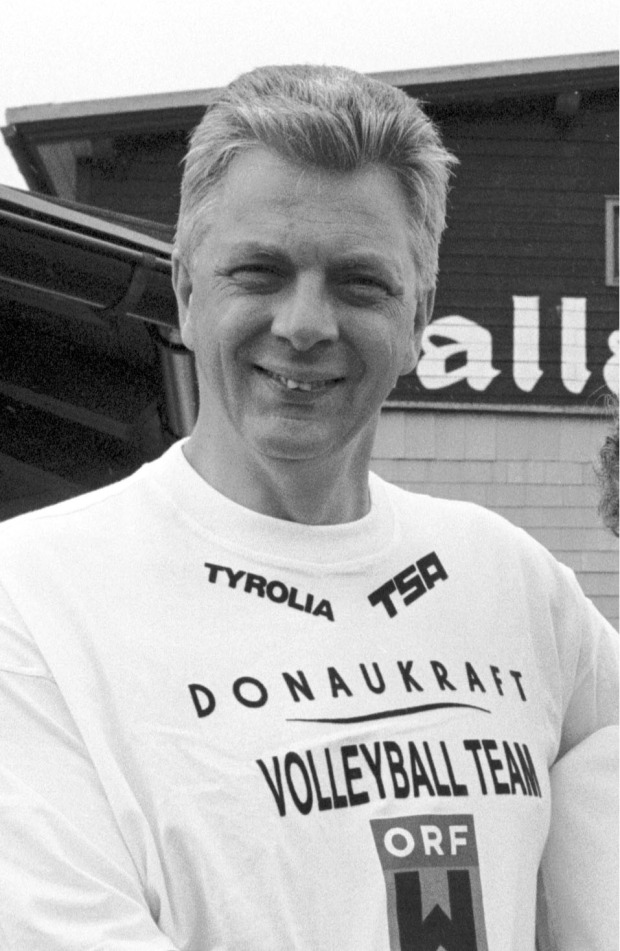 1993: Sportreporter Edi Finger junior | Credit: Votava / Imagno / picturedesk.com