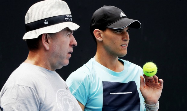 Dominic Thiem und Günter Bresnik