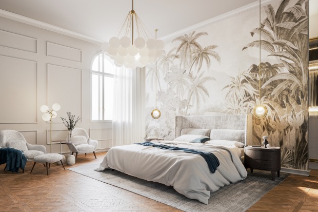 Schlafzimmer in den Telegraph Yards