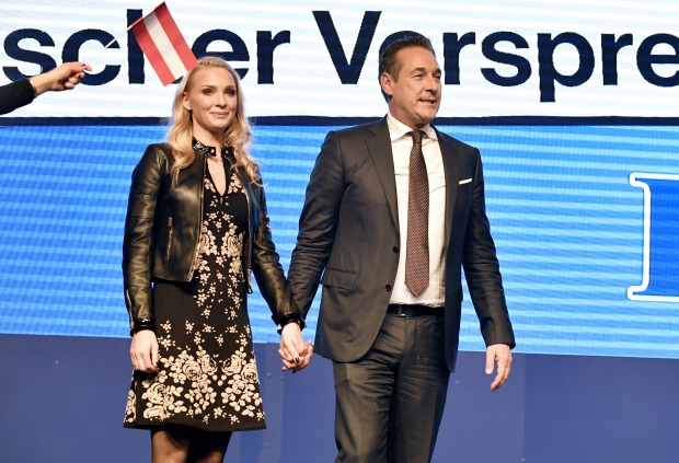 Wahlfeier 2017 mit HC und Philippa Strache