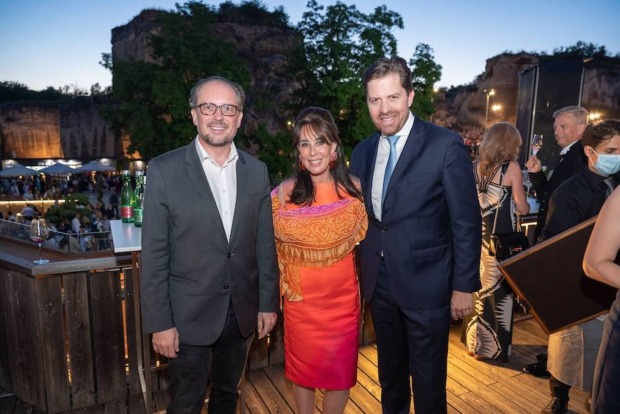 Alexander Schallenberg, Catherine Adler, Daniel Serafin