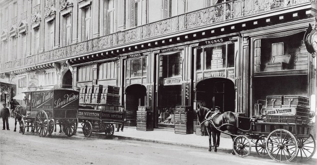 Louis Vuitton-Geschäft in Paris 1872