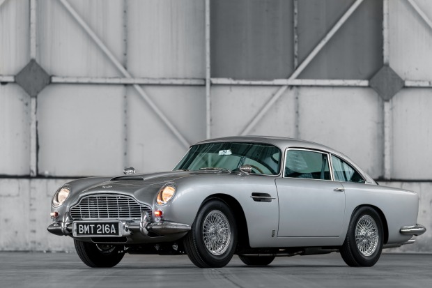 Aston Martin DB5 aus dem Film "Goldfinger"