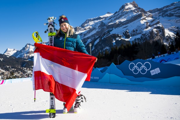 Amanda Salzgeber |Credit: JEAN-CHRISTOPHE BOTT / Keystone / picturedesk.com