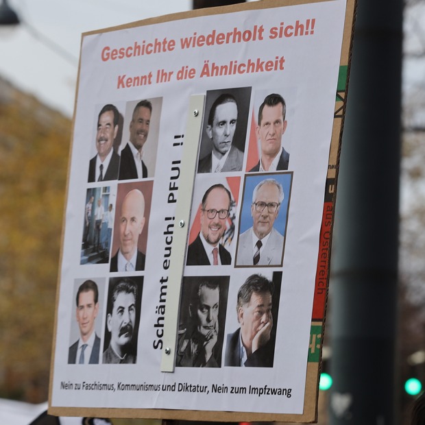 Mitglieder der Bundesregierung wurden mit Nazi-Verbrechern verglichen