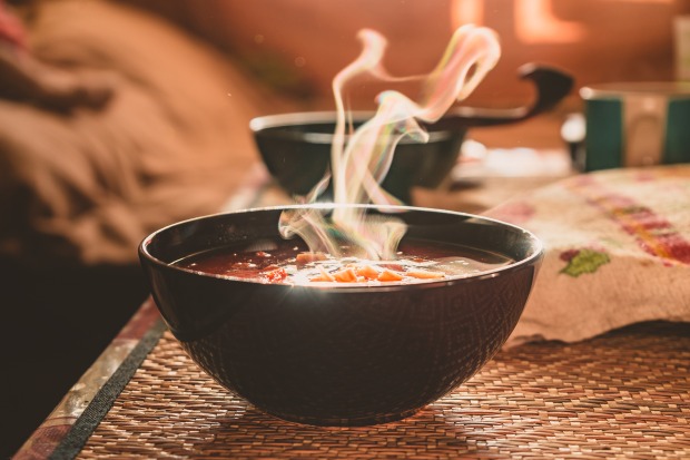 Suppe essen
