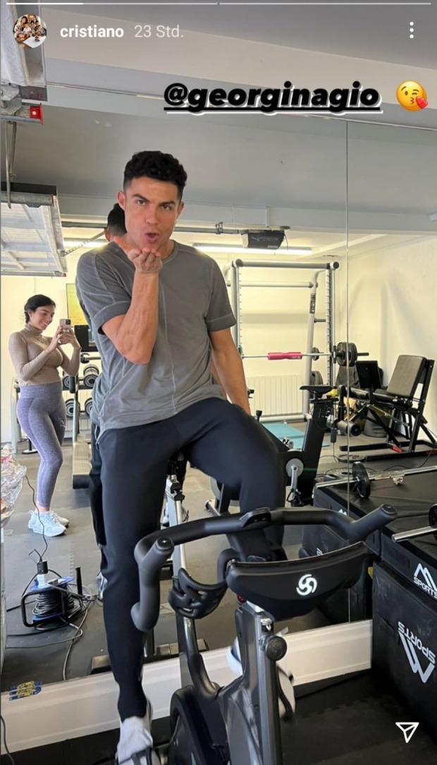 Die Instagram-Story von Christiano Ronaldo