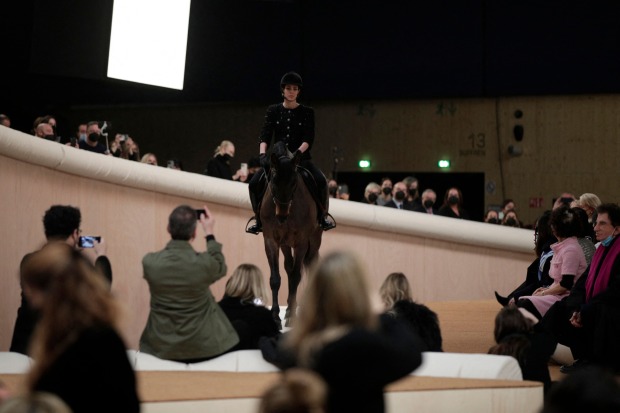 Das Pferd war der Star der Show.