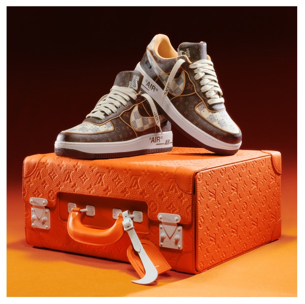 Louis Vuitton and Nike "Air Force 1" by Virgil Abloh