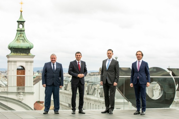 Rolf Dreisbach, Peter Umundum, Alexander Kainer, Wolfram Senger-Weiss