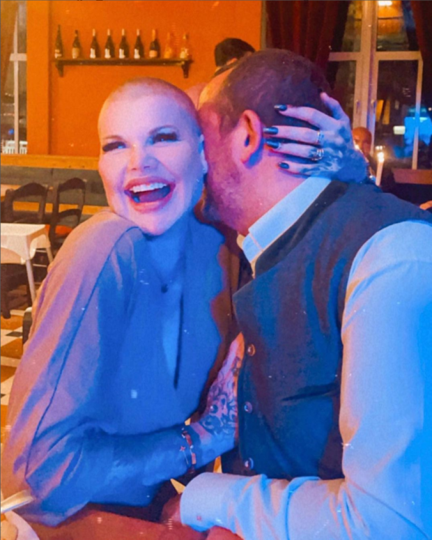 Melanie Müller mit Freund