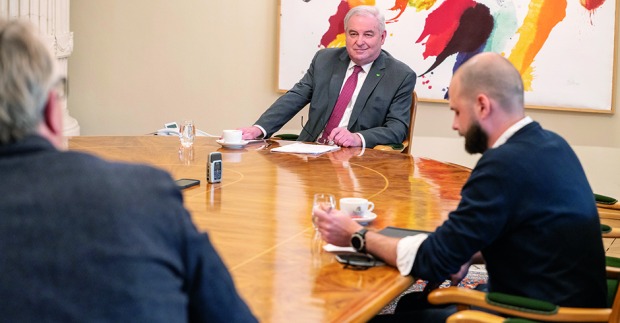 Landeshauptmann Hermann Schützenhöfer im Interview