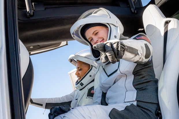 Hayley Arceneaux | Credit: Spacex / Zuma / picturedesk.com
