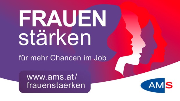 Plakat der Aktion "Frauen stärken" | Credit: AMS