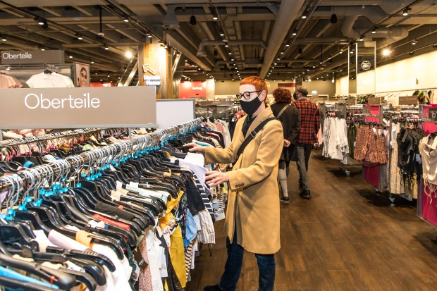 Freude beim Shoppen