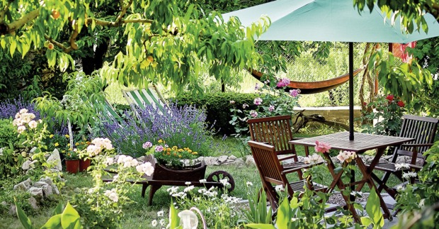Paradiesischer Garten