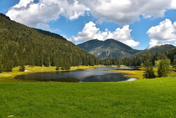 Der Seewaldsee in Vorarlberg | Credit: Walter Pernkopf / picturedesk.com