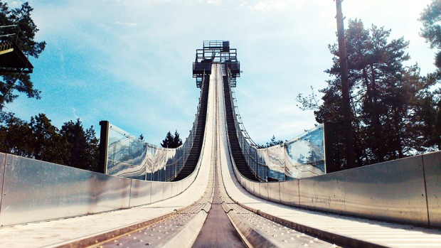 Skisprung-Schanze