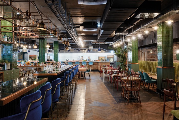 Innenansicht des Restaurants