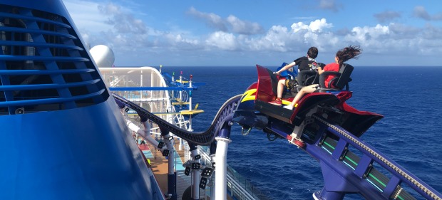 Achterbahn auf der "Quantum of the seas" | Credit: Maurer Rides