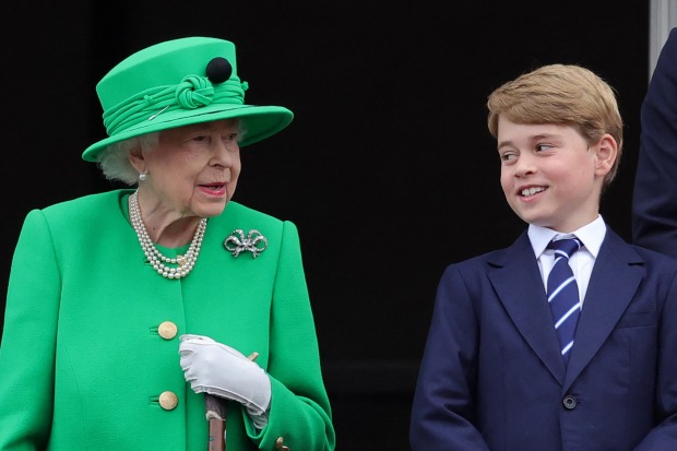 Die Queen und Prinz George