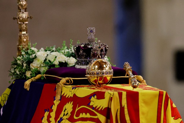 Der Sarg der Queen