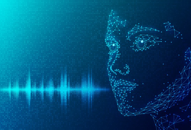 Künstliche Intelligent analysiert Stimme. | Credit: iStock.com/ArtemisDiana