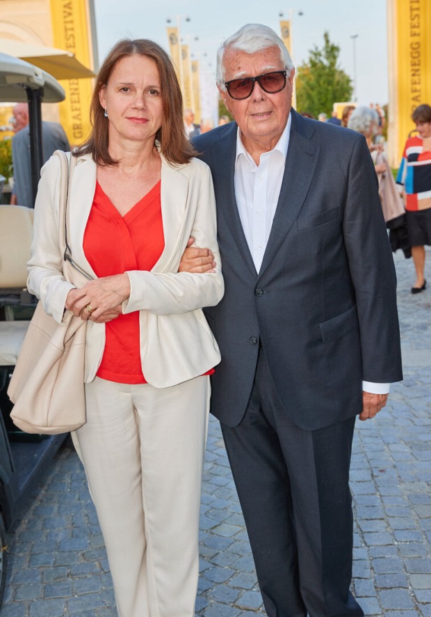 Peter Weck mit Joanna Rzepa I Credit: Starpix/picturedesk.com