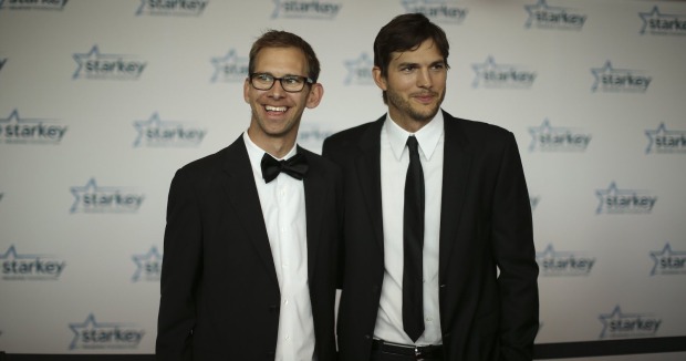 Michael und Ashton Kutcher