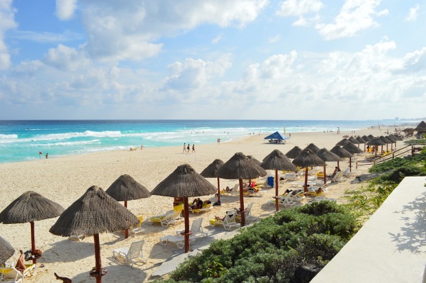Strand in Mexiko