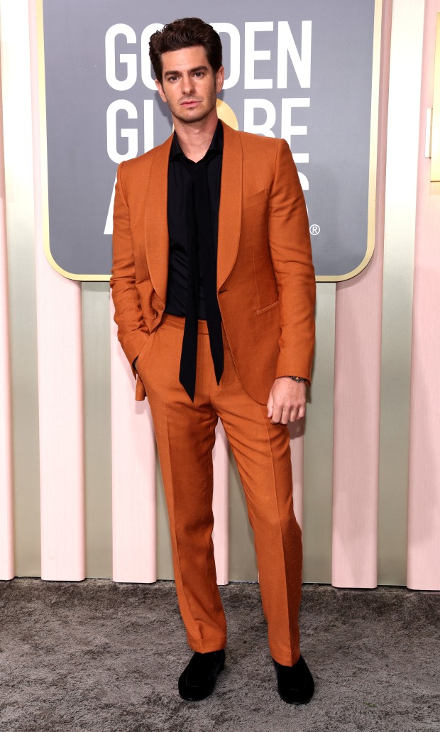 Andrew Garfield bei den Golden Globes