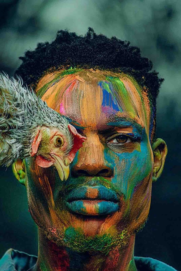 Dennis Onyango, "Colors, 2021, 70x45, Fotografie/PVC kaschiert