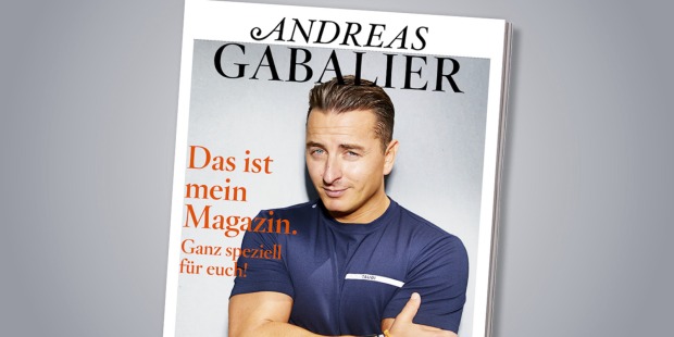 Das Cover des Andreas Gabalier-Magazins. | Credit: Red Bull Media House Publishing