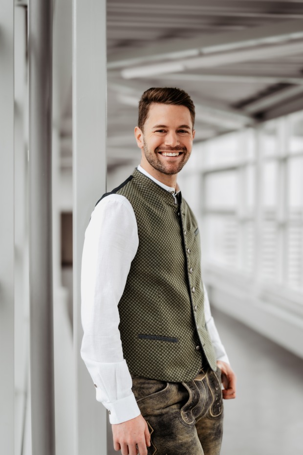 Herren Gillet Grün