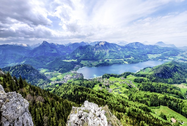 Fuschlsee, Salzburg.