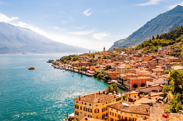 Gardasee, Lombardei, Italien.