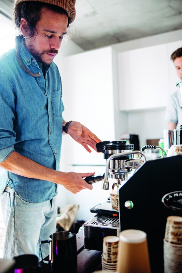 Auch die Kulinarik darf nicht zu kurz kommen. Barista-Kaffee vom Kaffeewerk Handle.