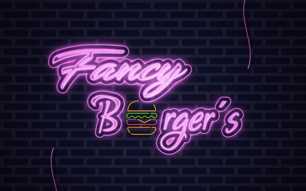 Fancy Burgers Leuchtreklame | Credit: Fancy Burgers