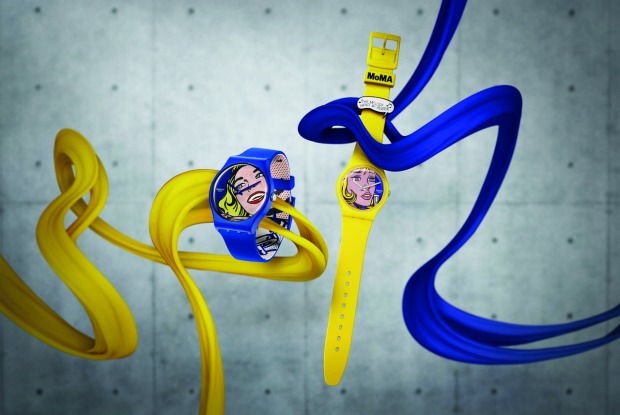 Sie überzeugt mit knalliger Pop Art von Roy Lichtenstein
