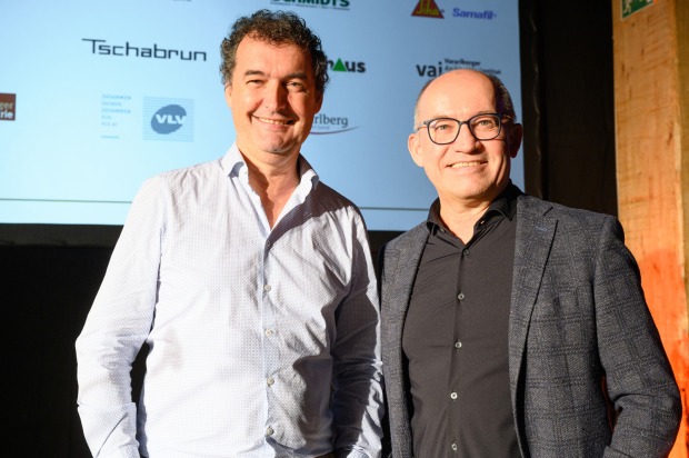 Langzeit Vorstände:  Herbert Brunner (Obmann) und Jerry Martin  (Stv. Obmann) (v. li.)