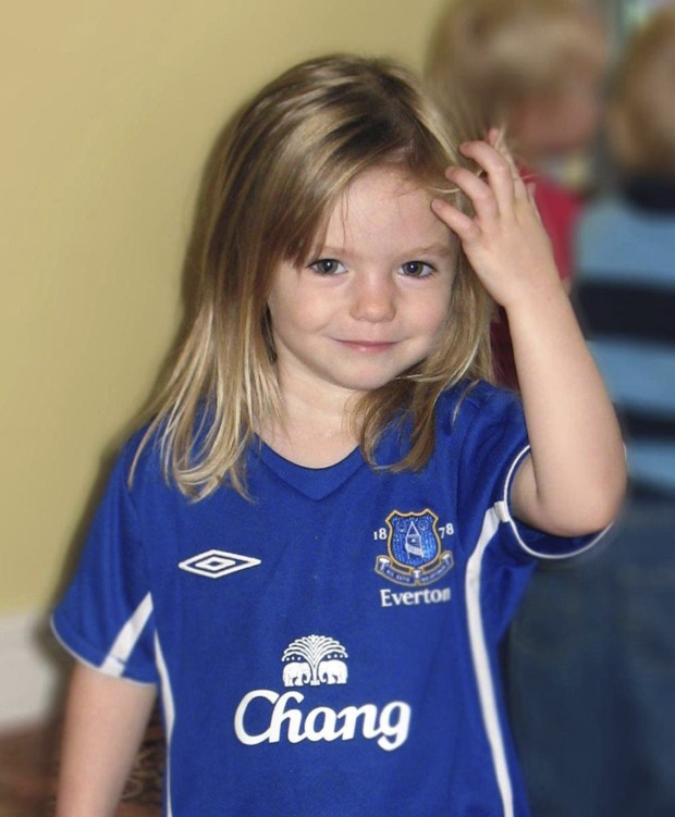 Ein Foto der kleine Maddie McCann.