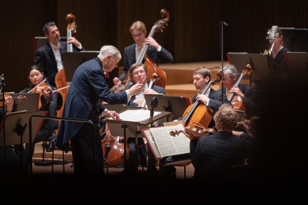 Gewandhausorchester mit Dirigent