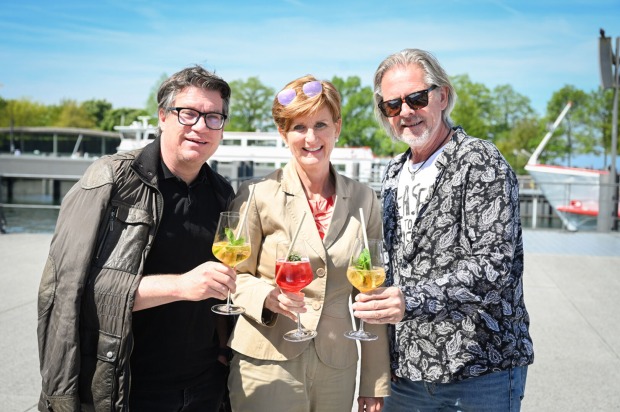 Dieter Heidegger (MShh Marketing), Sabine Tichy-Treimel (GF Dornbirner Messe) und Rainer Krohnfoth (Deko, Event, Desing Krohnfoth)