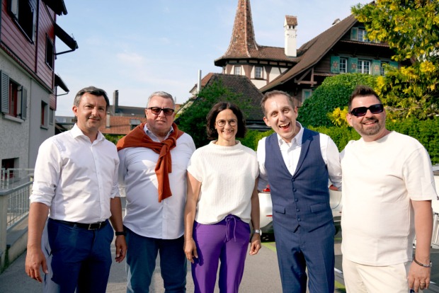 Martin Staudinger, Hans-Wolff, Petra Gebhard, Martin von Barabue und Dieter Sapper