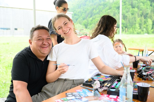 Christian und Lina Rüscher