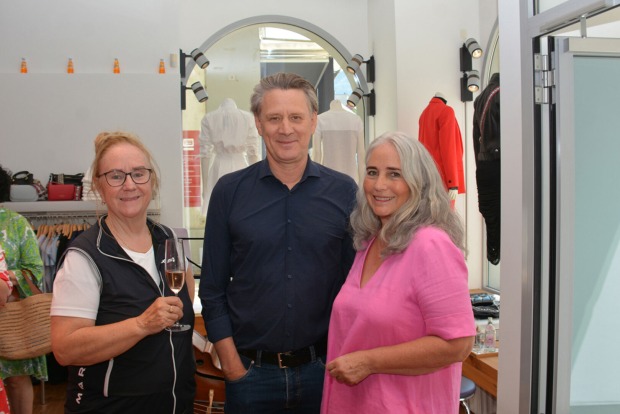 Veronika Ess, Christian und Bettina Beer (Heron) genossen die Klänge.